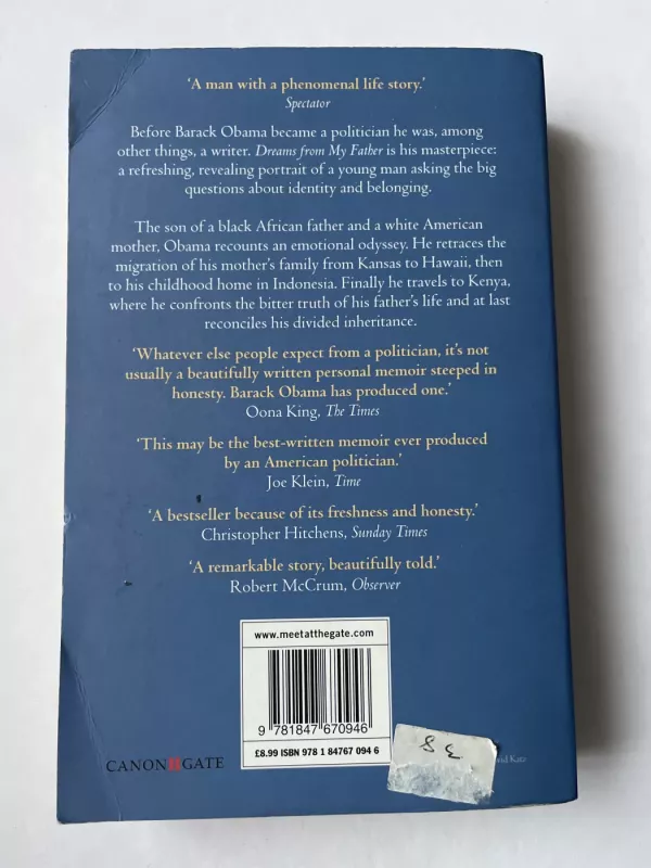 Dreams From My Father - Barack Obama, knyga 3