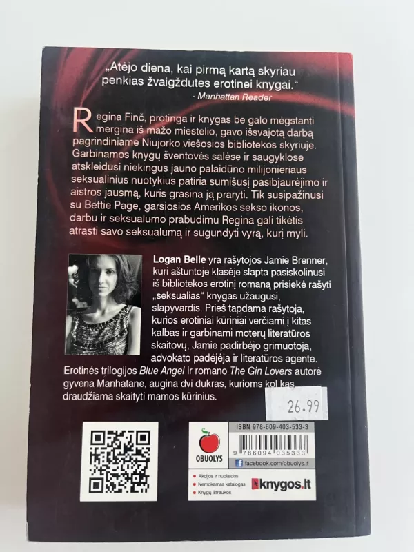 Bibliotekininkė - Logan Belle, knyga 3