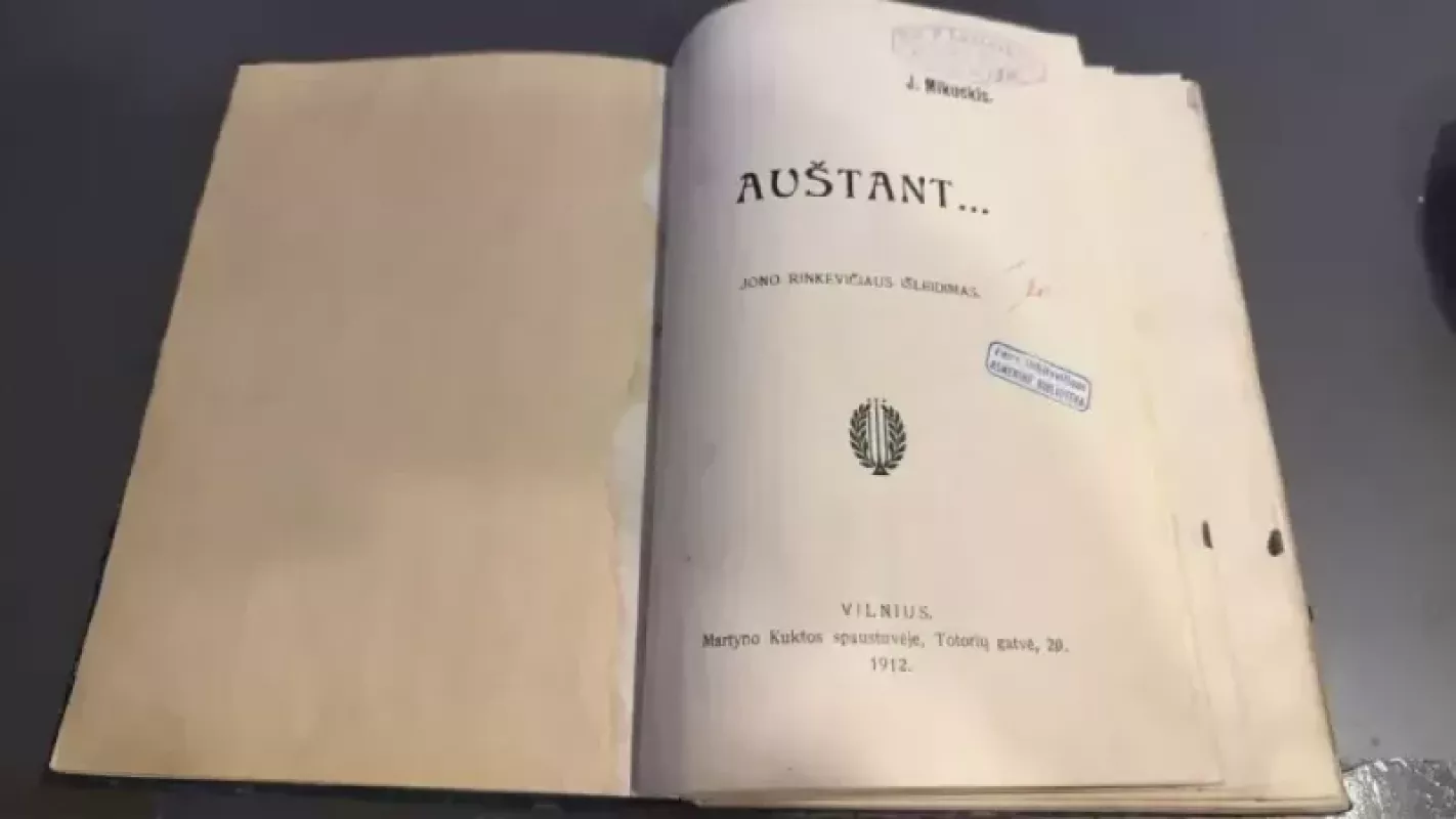 Auštant... - J. Mikuckis, knyga 4