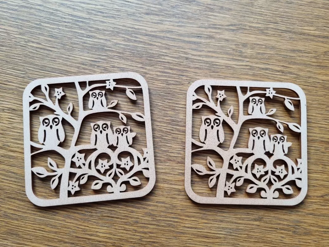 2 pakabinamos dekoracijos/padėkliukai su pelėdomis - , namai ir interjeras 2