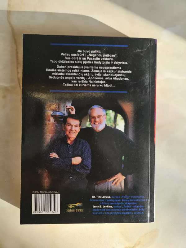 Naikintojas - Tim Lahaye, Jerry B.  Jenkins, knyga 3