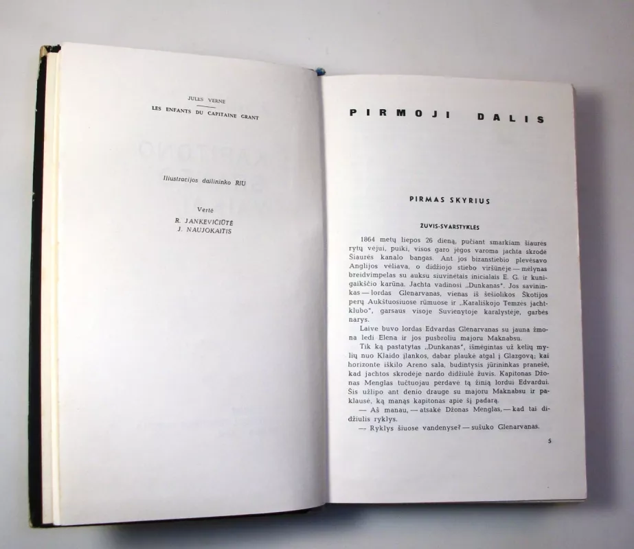 Kapitono Granto vaikai - Ž, Vernas, knyga 4