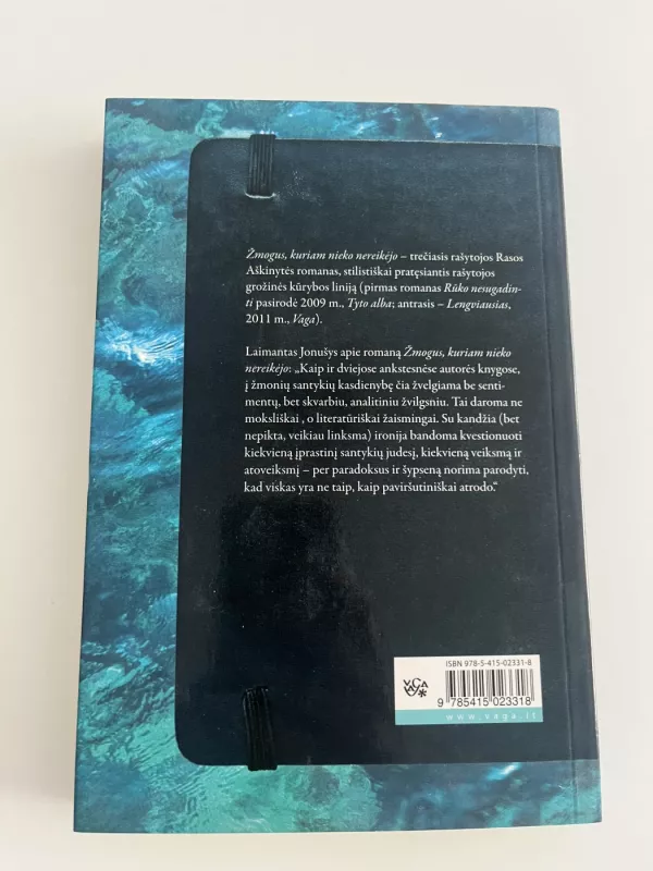 Žmogus, kuriam nieko nereikėjo - Rasa Aškinytė, knyga 3