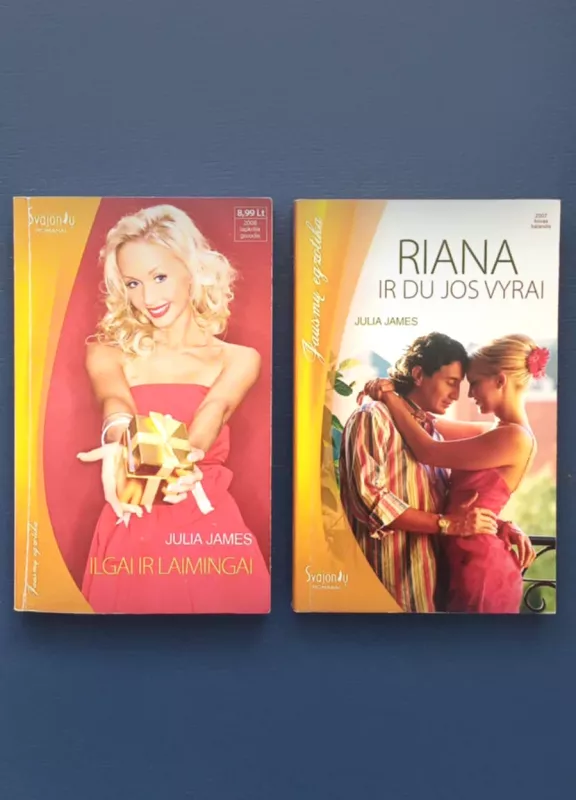 Ilgai ir laimingai;  Riana ir du jos vyrai - Julia James, knyga 2