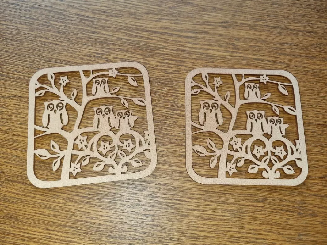 2 pakabinamos dekoracijos/padėkliukai su pelėdomis - , namai ir interjeras 3