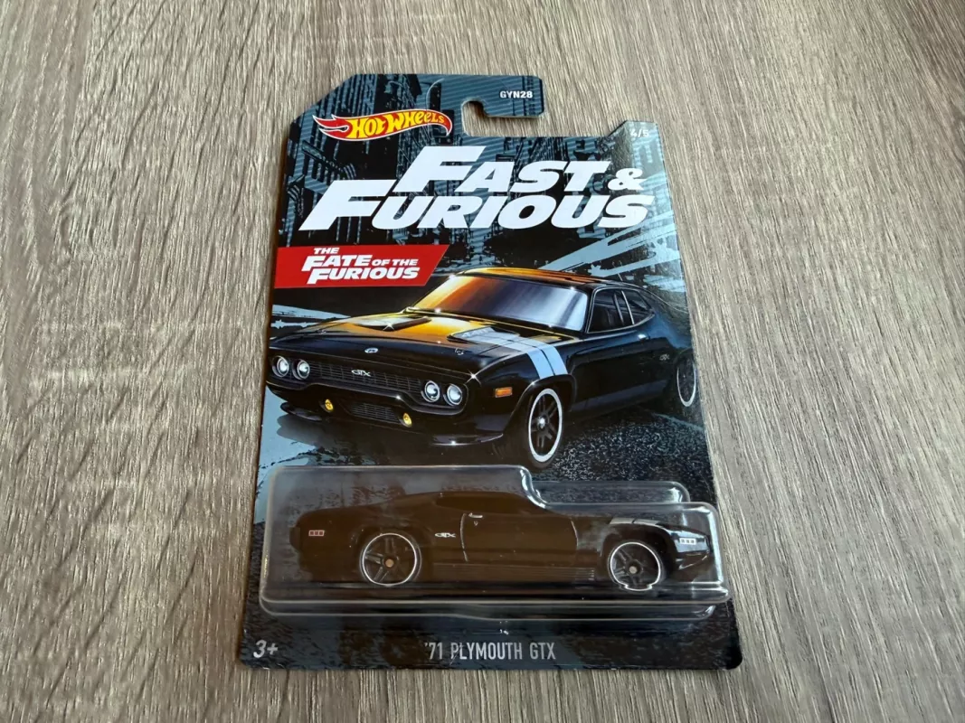 71 Plymouth GTX Fast & Furious Hot Wheels - , namai ir interjeras 2