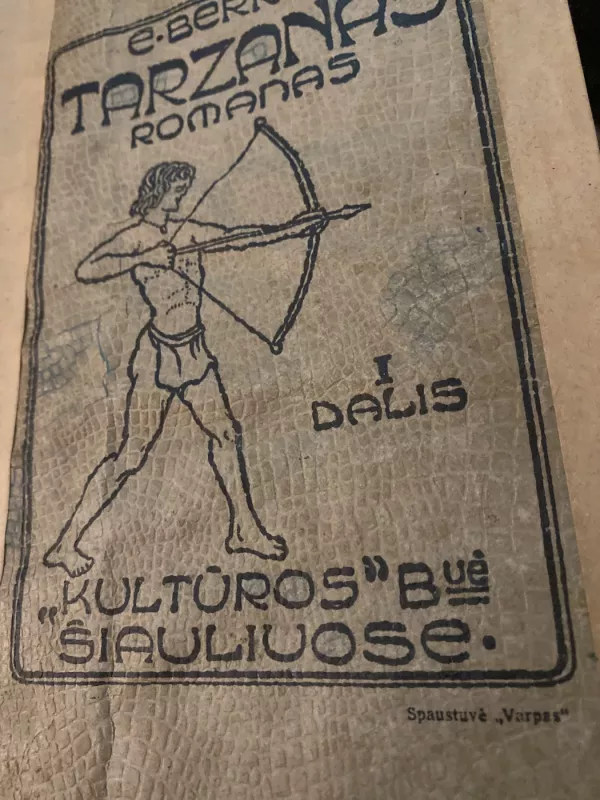 T A R Z A N A S. 1 - 3 dalys - Burrougks E., knyga 2