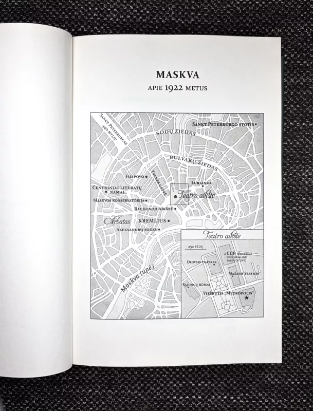 Aristokratas Maskvoje - Amor Towles, knyga 6