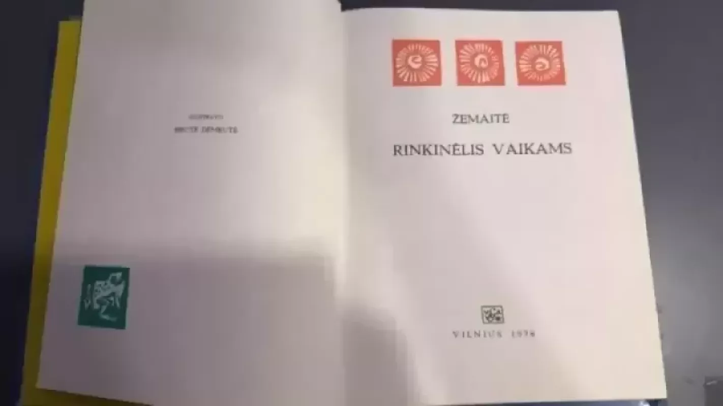 Rinkinėlis vaikams - Autorių Kolektyvas, knyga 2