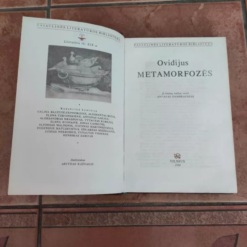 Metamorfozės - OVIDIJUS, knyga 4