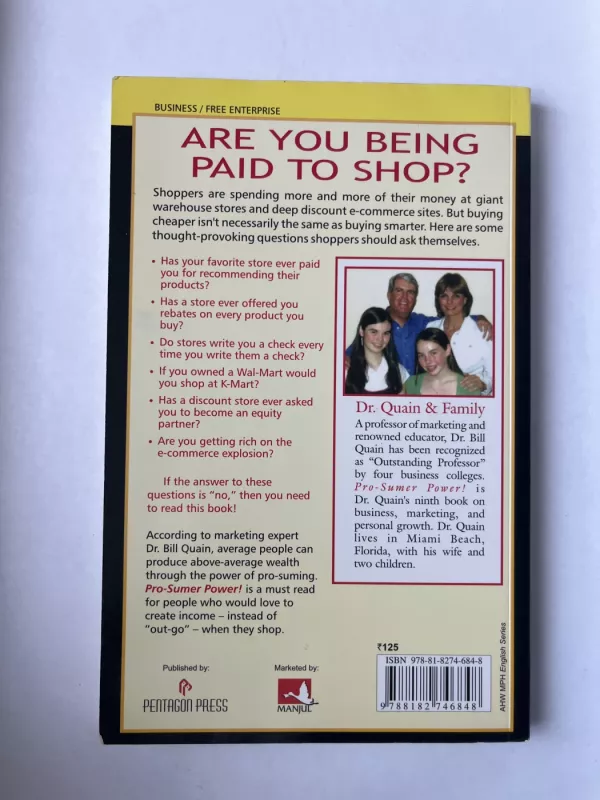 Pro-Sumer Power - Bill Quain, knyga 3