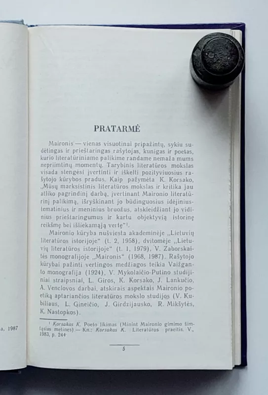 Lyrika -  Maironis, knyga 4