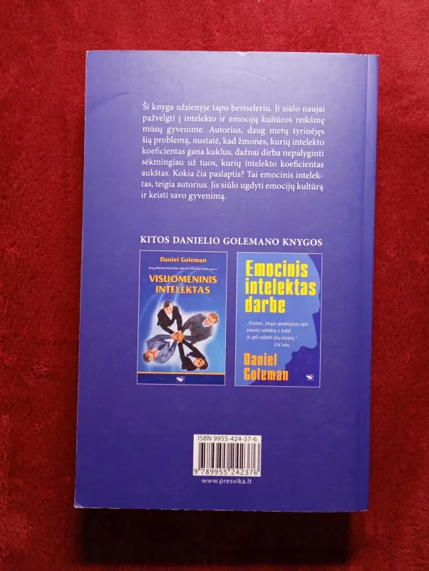 Emocinis Intelektas - Daniel Goleman, knyga 3