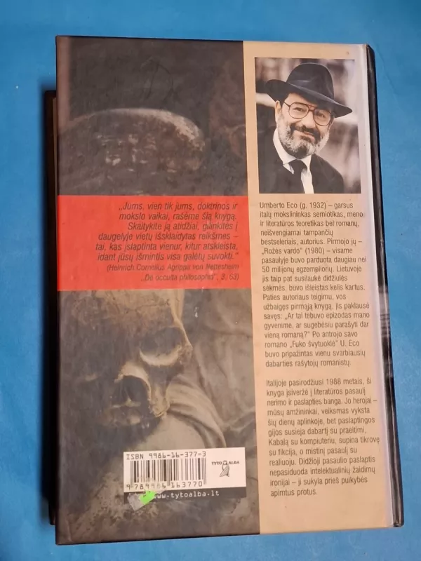 Fuko švytuoklė - Umberto Eco, knyga 5