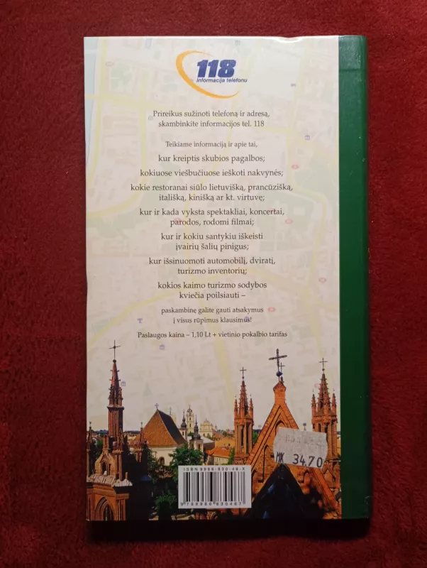 Vilnius. Vadovas po miestą - Tomas Venclova, knyga 3