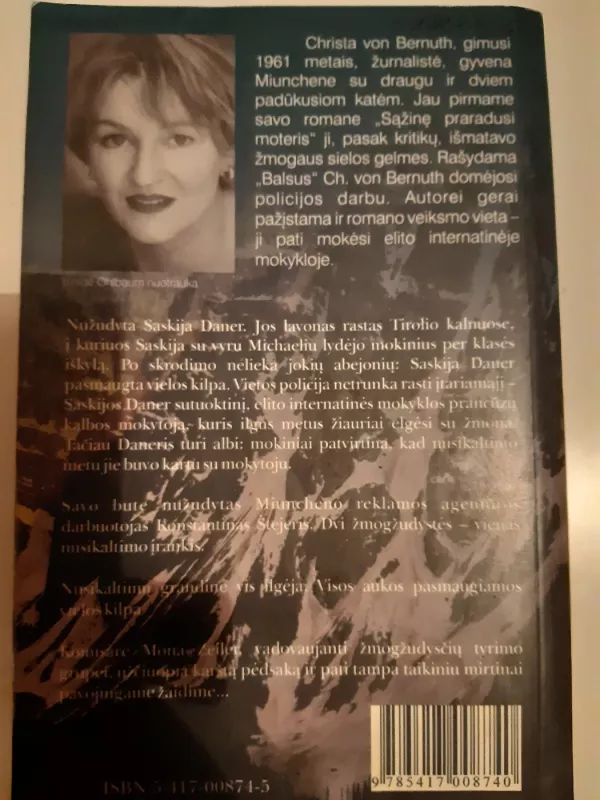 Balsai - Crista von Bernuth, knyga 4