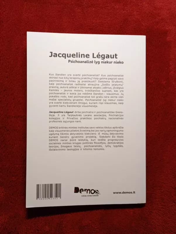 Psichoanalizė lyg niekur nieko - Jacqueline Legaut, knyga 3