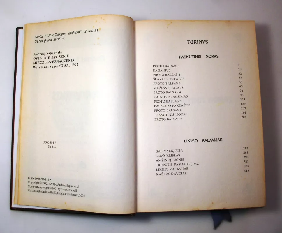 Raganius - Andrzej Sapkowski, knyga 6