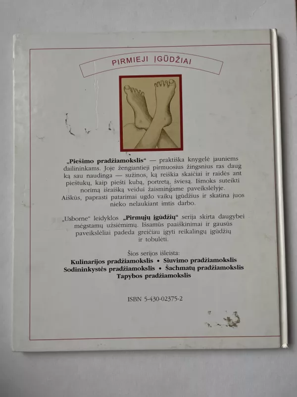 Piešimo pradžiamokslis - Anna Claybourne, knyga 3