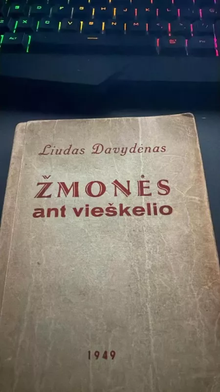 Žmonės ant vieškelio - Liudas Dovydėnas, knyga 3