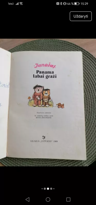 Panama labai graži - Janosch Janošas, knyga 5