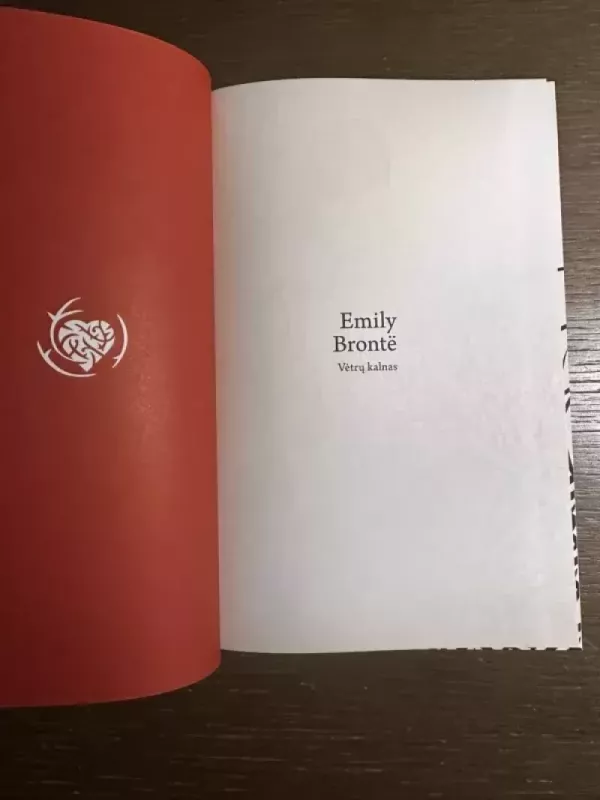 Vėtrų kalnas - Emily Brontė, knyga 6