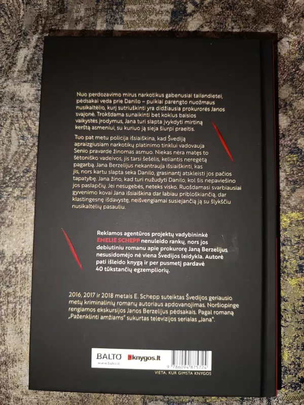 Paženklinta kerštui - Emelie Schepp, knyga 3