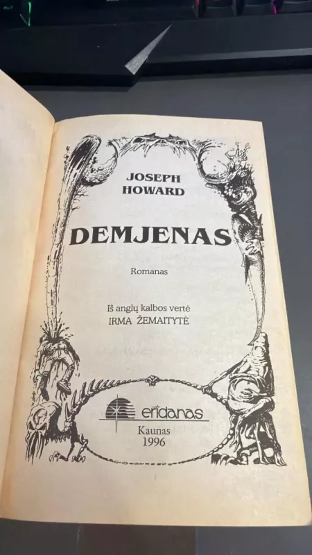 Demjenas - Joseph Howard, knyga 2