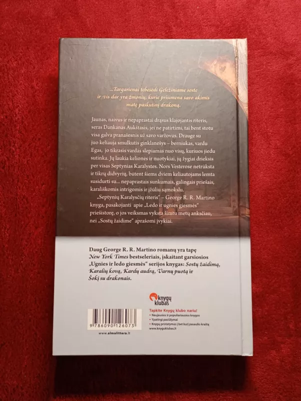 Septynių karalysčių riteris - George R. R. Martin, knyga 3