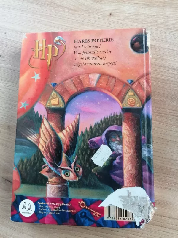 Haris Poteris ir išminties akmuo - Rowling J. K., knyga 5