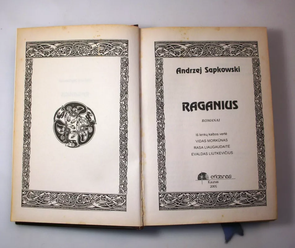 Raganius - Andrzej Sapkowski, knyga 5