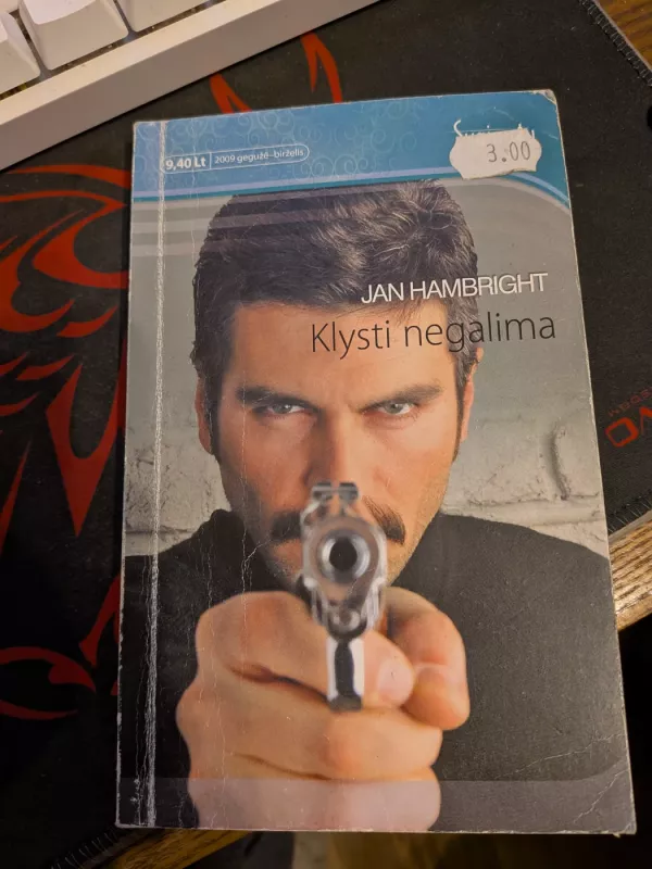 Klysti negalima - Jan Hambright, knyga 3