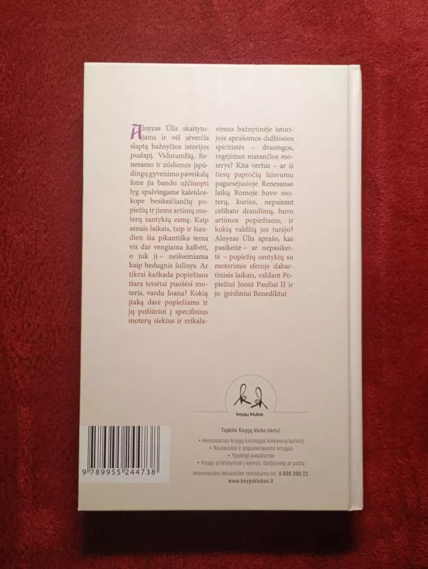 Popiežiai ir moterys - Alois Uhl, knyga 3