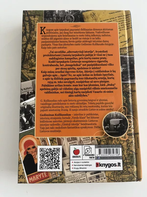 Apelsinų kontrabanda ir kiti pasakojimai apie smetoninę Lietuvą - Gediminas Kulikauskas, knyga 3