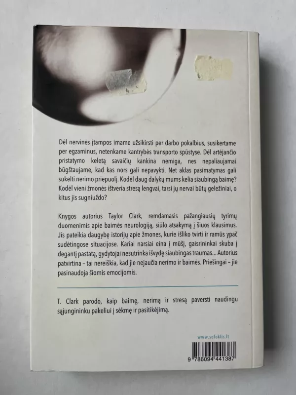 Kaip įveikti nerimą, baimę ir stresą - Taylor Clark, knyga 3