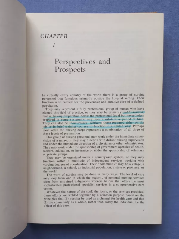 Community health nursing practice - Ruth B. Freeman, knyga 6