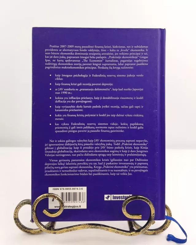 Praktinė ekonomika. Mikroekonomika realiame pasaulyje - Gregas Ipas, knyga 3