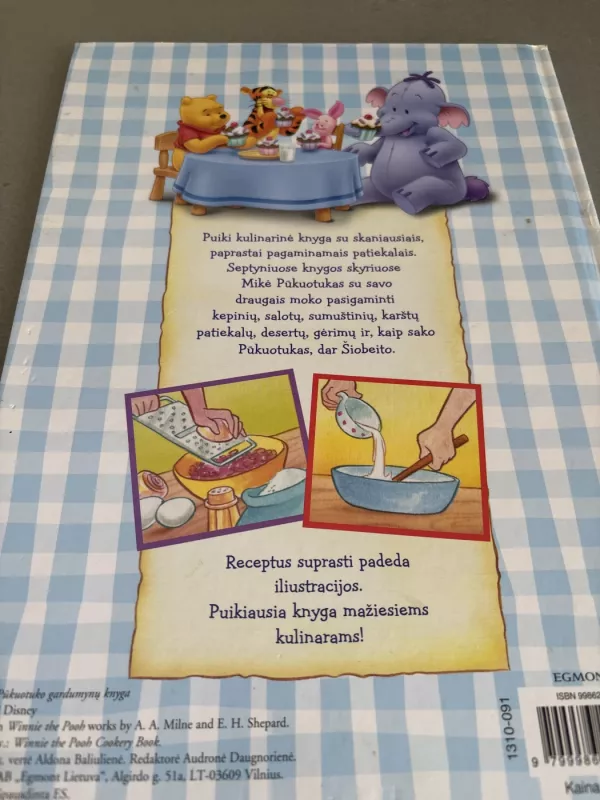 Mikės Pūkuotuko Gardumynų knyga - Walt Disney, knyga 3