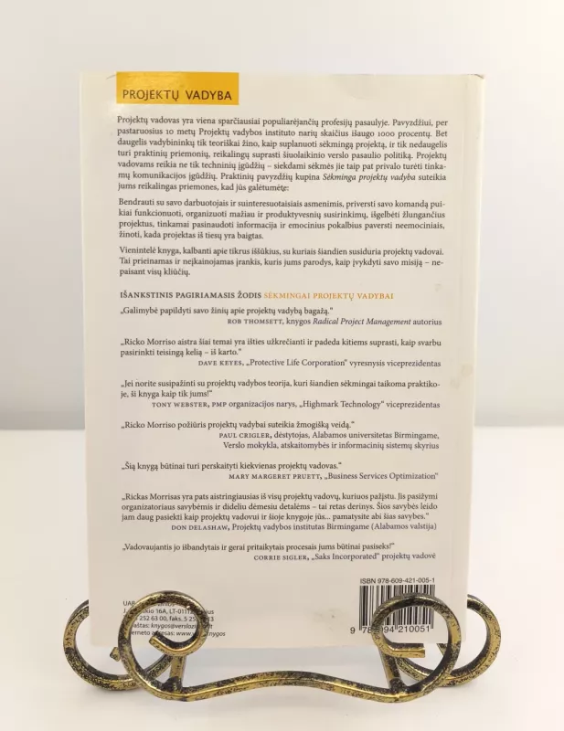 Sėkminga projektų vadyba - Autorių Kolektyvas, knyga 3