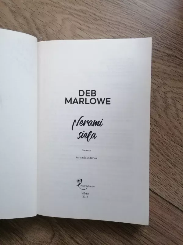 Nerami siela - Deb Marlowe, knyga 3