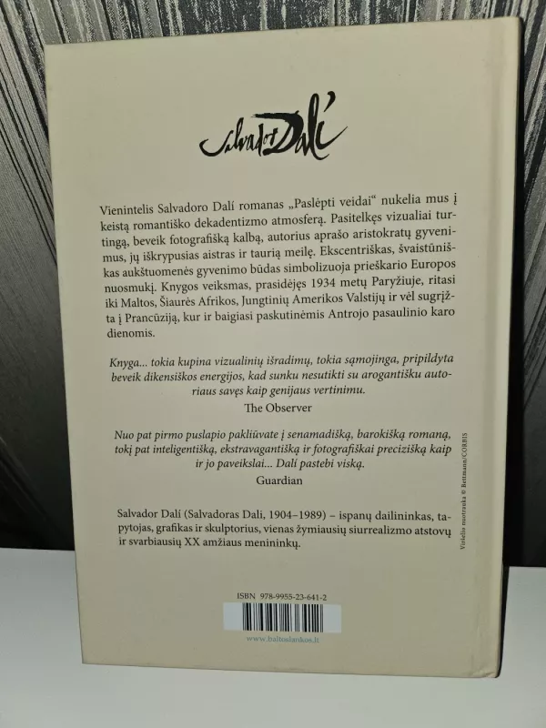 Paslėpti veidai - Salvadoras Dali, knyga 3