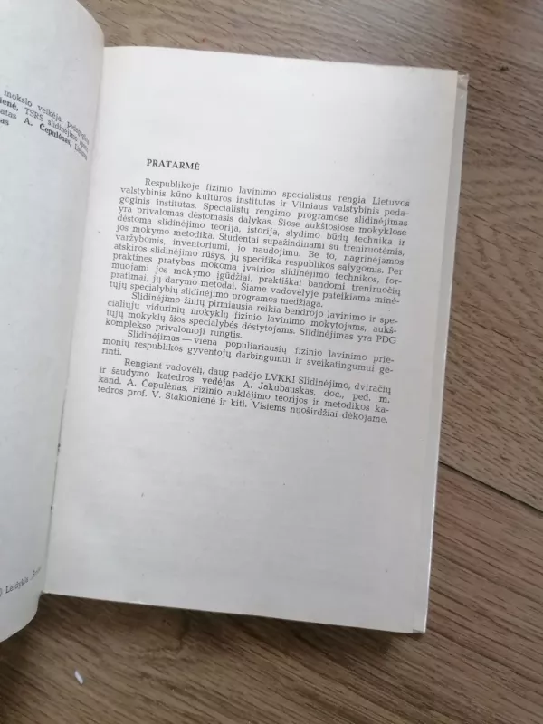 Slidinėjimas - Juozas Skernevičius, knyga 3