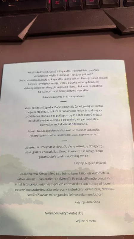 Ragaudžių kaimo vaikai - Eugenija Marks, knyga 3