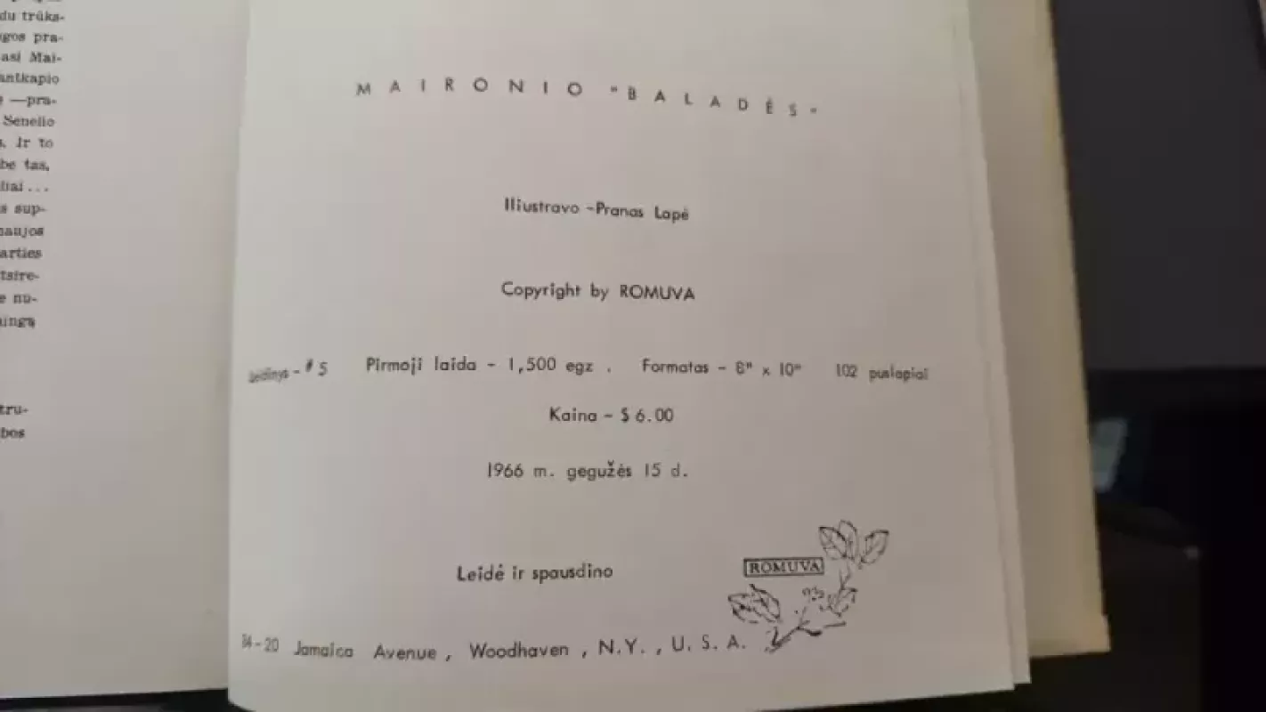 Maironis - Baladės -  Maironis, knyga 2