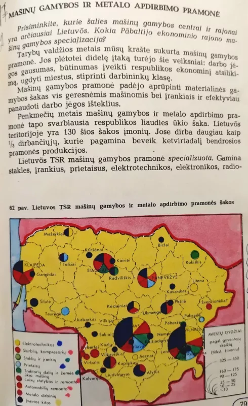Lietuvos TSR geografija 8-10 kl. - Antanas Ivanauskas, knyga 4
