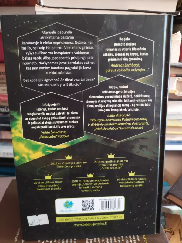 Berniukas baltame kambaryje - Karl Olsberg, knyga 3