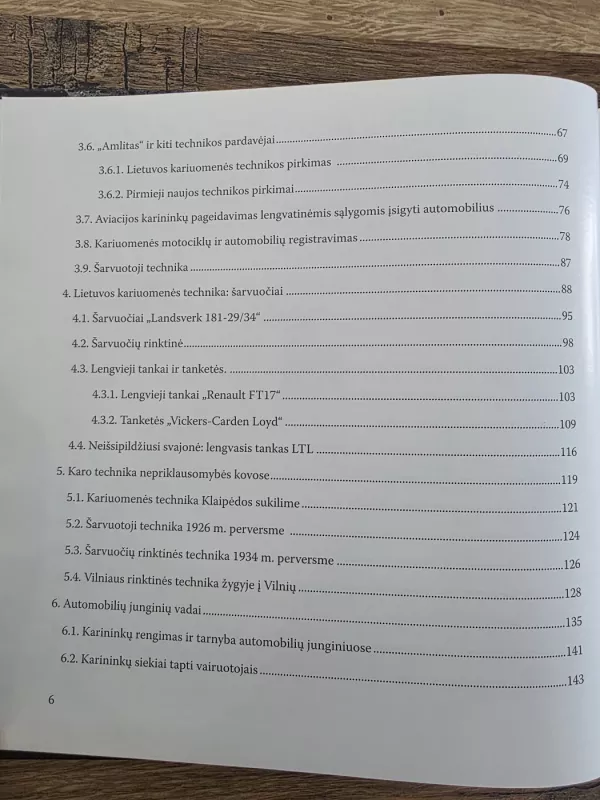 Lietuvos kariuomenės technika 1918-1940 - Vidas Grigoraitis, knyga 5