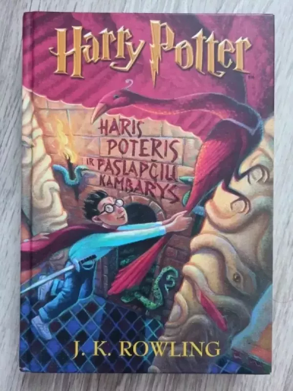 Haris Poteris ir Paslapčių kambarys - Rowling J. K., knyga 2