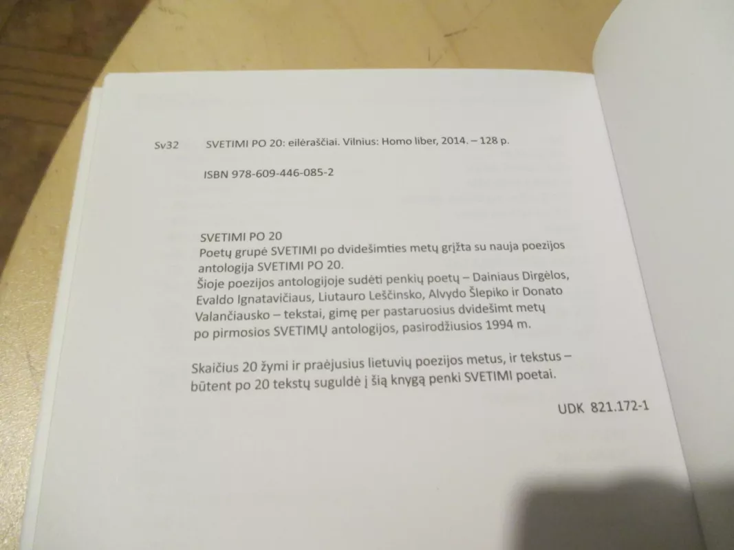 Svetimi po 20 - Autorių Kolektyvas, knyga 5