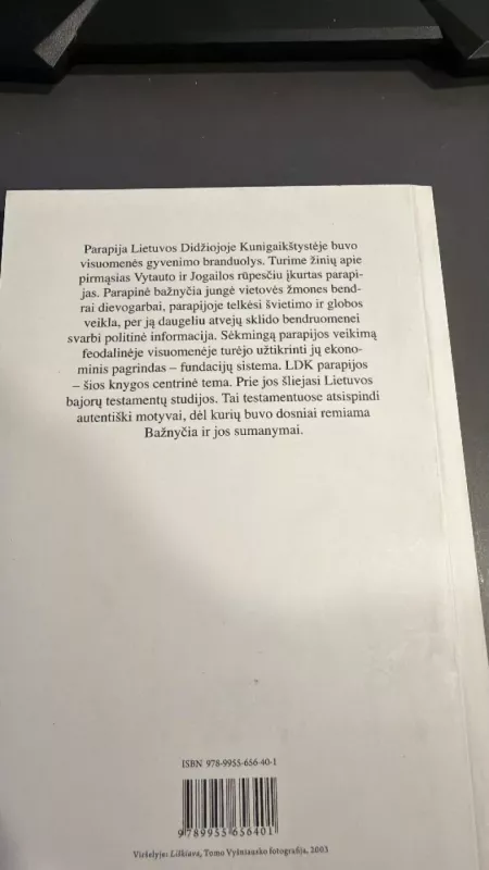 Lietuvos parapijos XV-XVIII a. - Mečislovas Jučas, knyga 2